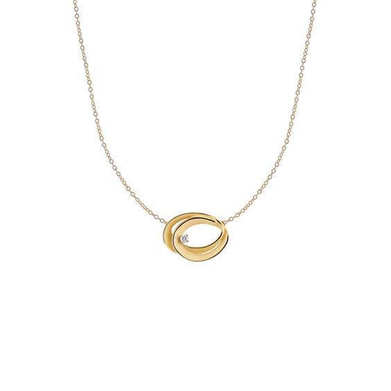 Collar Annamaria Cammilli Mujer Dune in Oro amarillo Diamante 0.03 Ct GCO3897U - GCO3897U